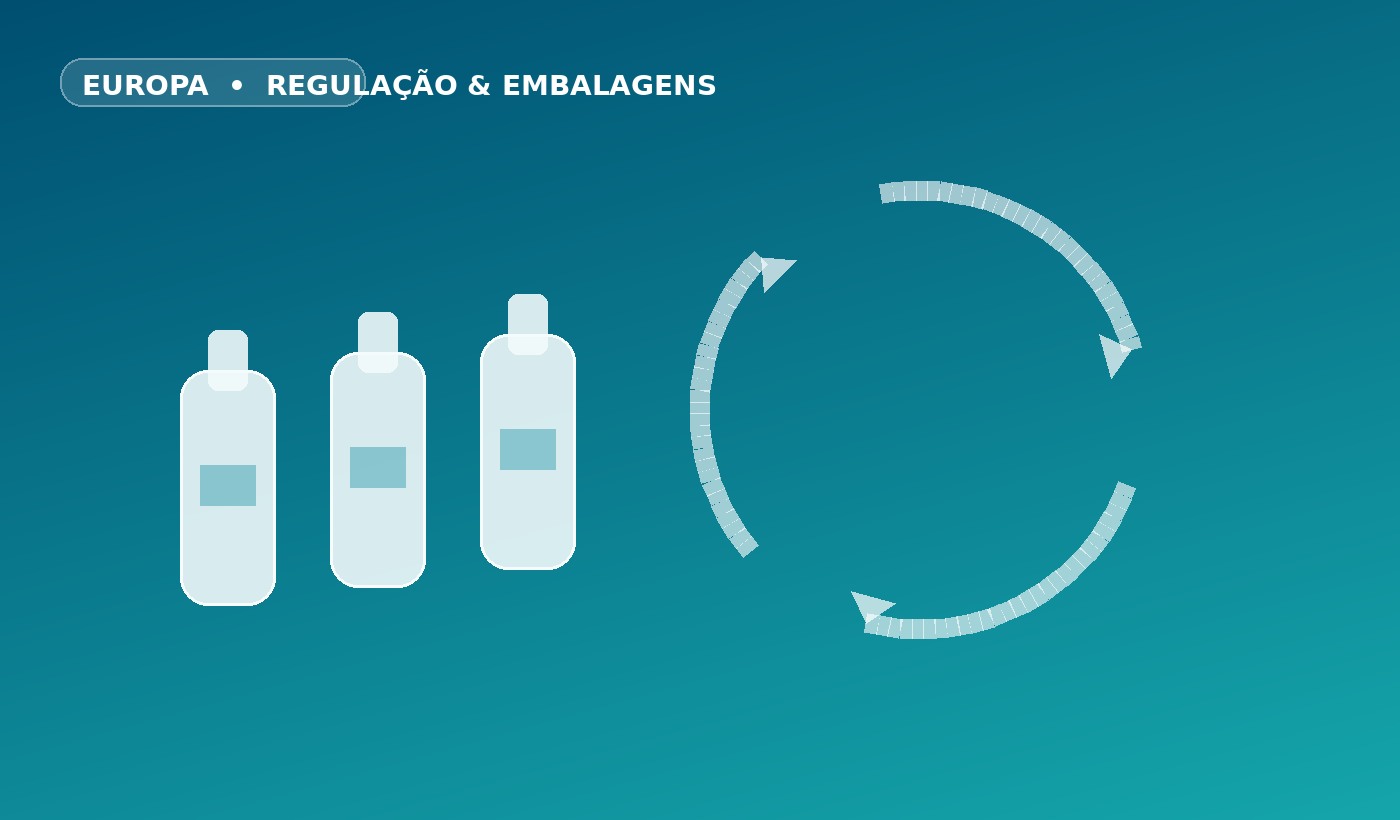 Europa pressiona indústria a repensar as embalagens de bebidas